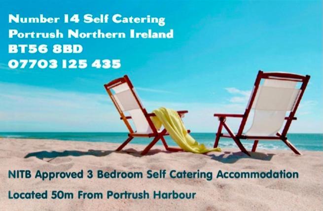 Number 14 Self Catering, Portrush, Northern Ireland Exterior foto